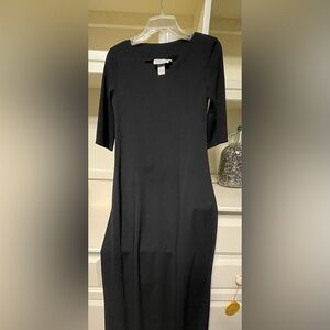 Elegant Black Dress. Vintage